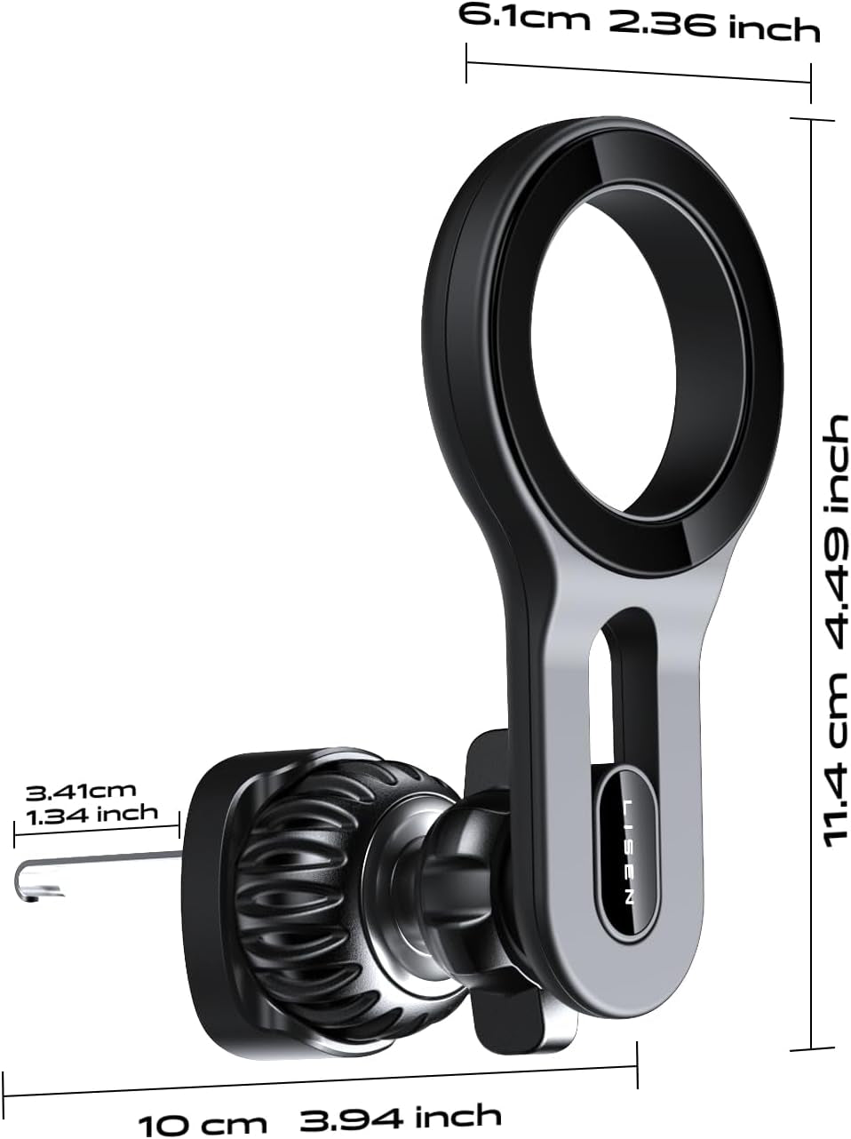 MagSafe Car Mount for iPhone 17 Pro Max - Strong Magnetic Air Vent Phone Holder, Hands-Free Cell Phone Mount Compatible with iPhone 16, 15, 14, 13 Pro and Pro Max