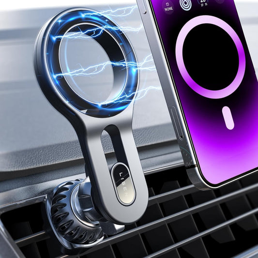 MagSafe Car Mount for iPhone 17 Pro Max - Strong Magnetic Air Vent Phone Holder, Hands-Free Cell Phone Mount Compatible with iPhone 16, 15, 14, 13 Pro and Pro Max